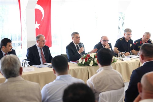 VALİMİZ SAYIN ATİLLA TOROS BAŞKANLIĞINDA, KOORDİNASYON TOPLANTISI GERÇEKLEŞTİRİLDİ
